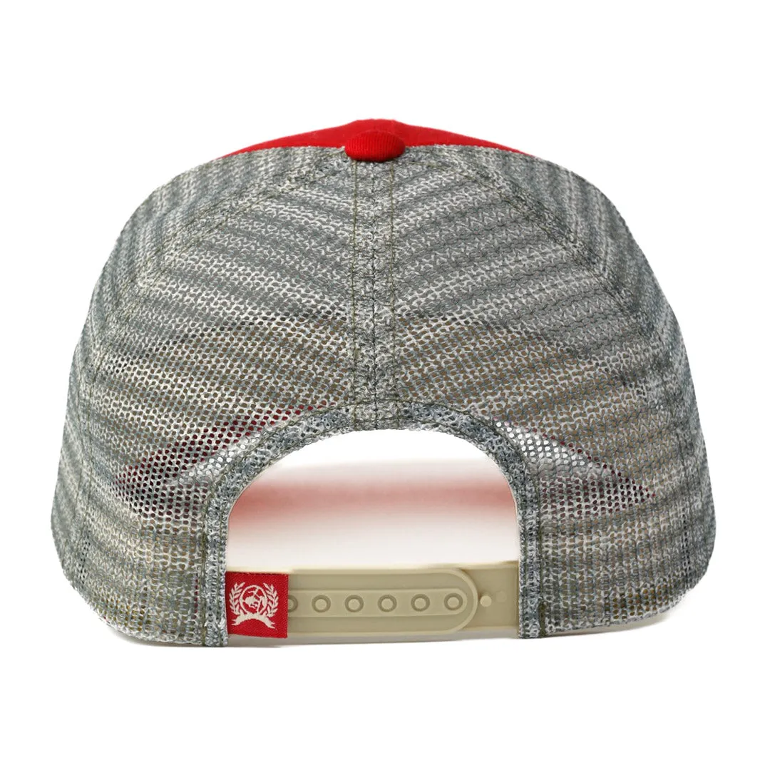 Cinch Men's Rodeo Snap Back Cap In Red