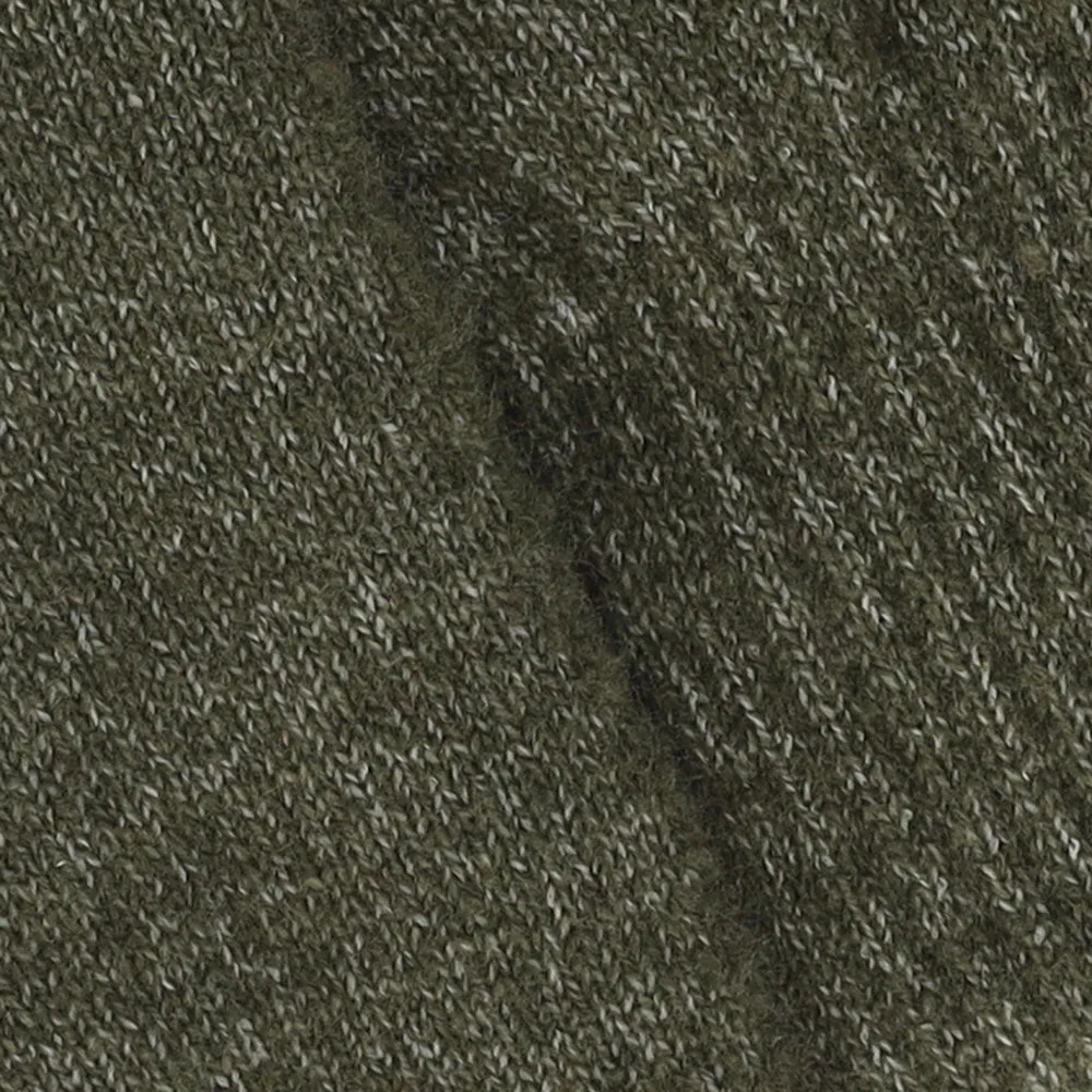 Knitted Gloves Mira Khaki Melange