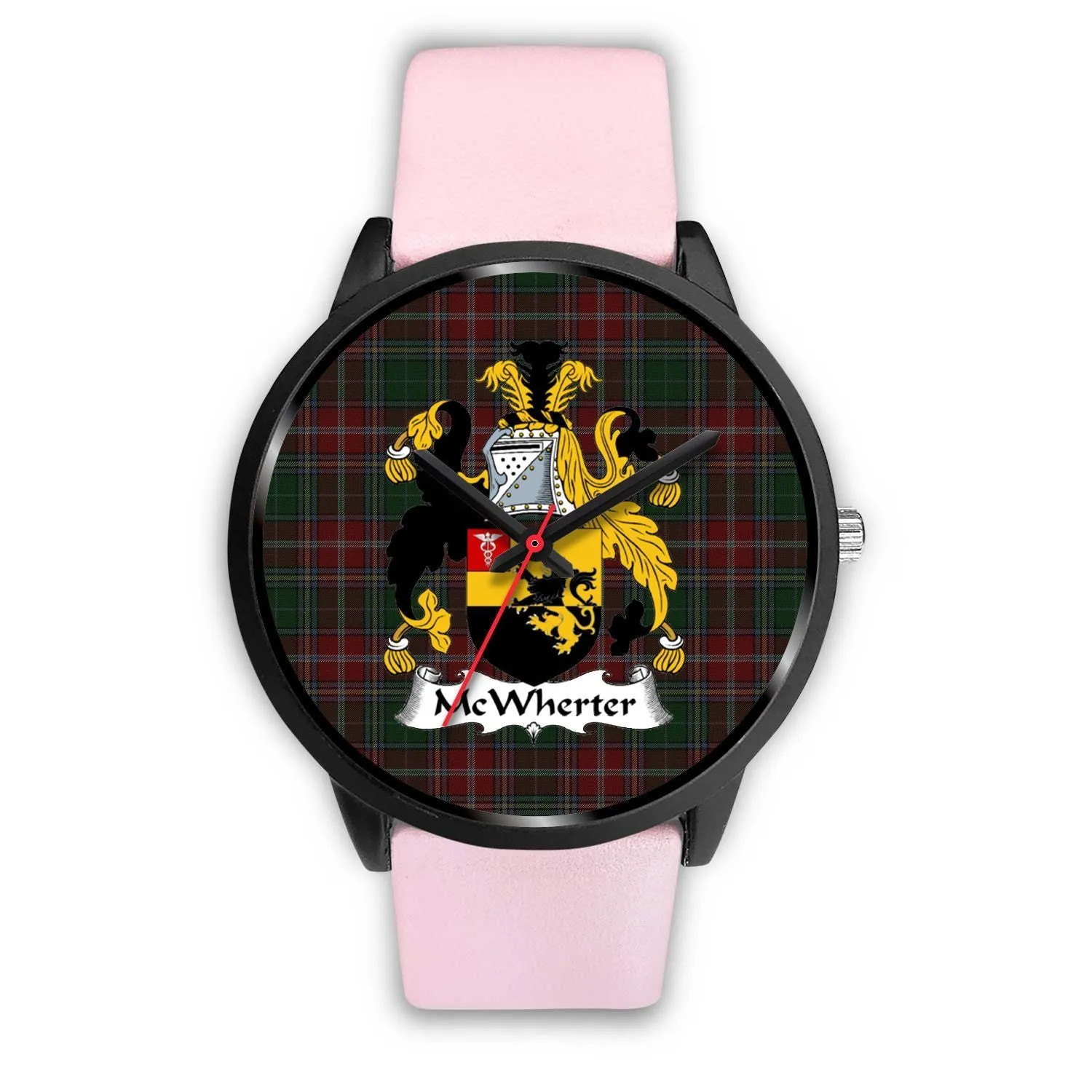McWhirter Clan Badge Tartan Black Watch