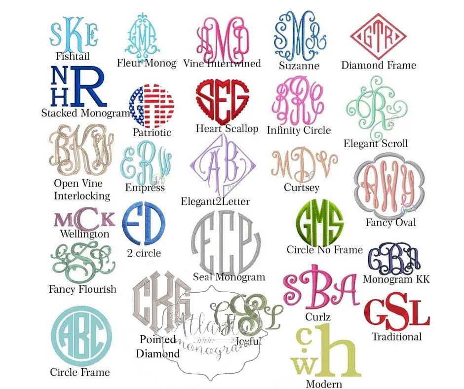 Monogrammed Cashmere feel Scarf