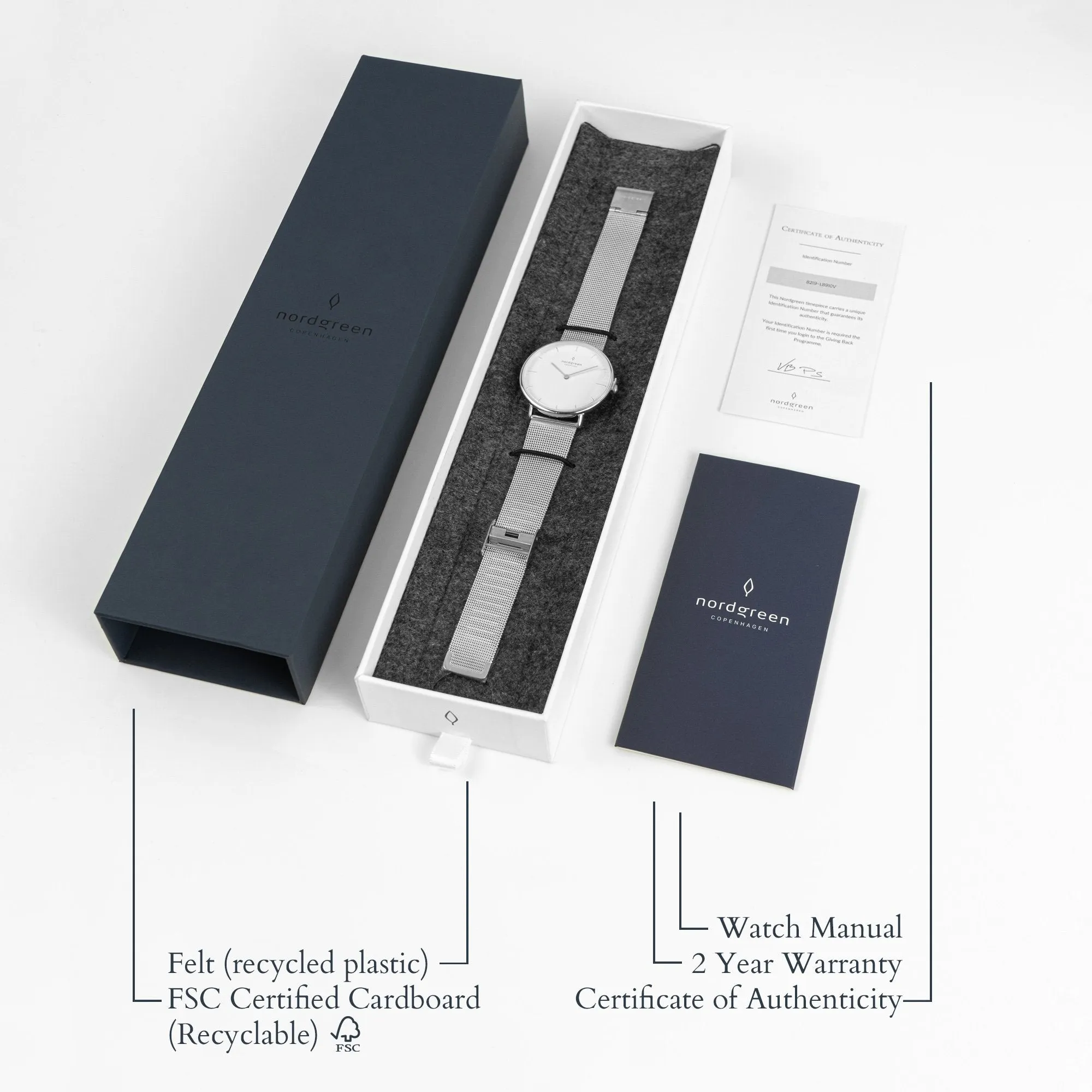 Native | White Dial - Mesh - Refurbished