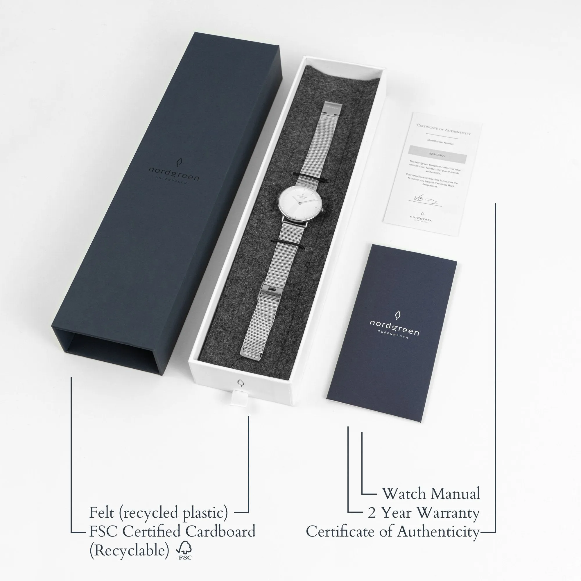 Native | White Dial - Mesh - Refurbished