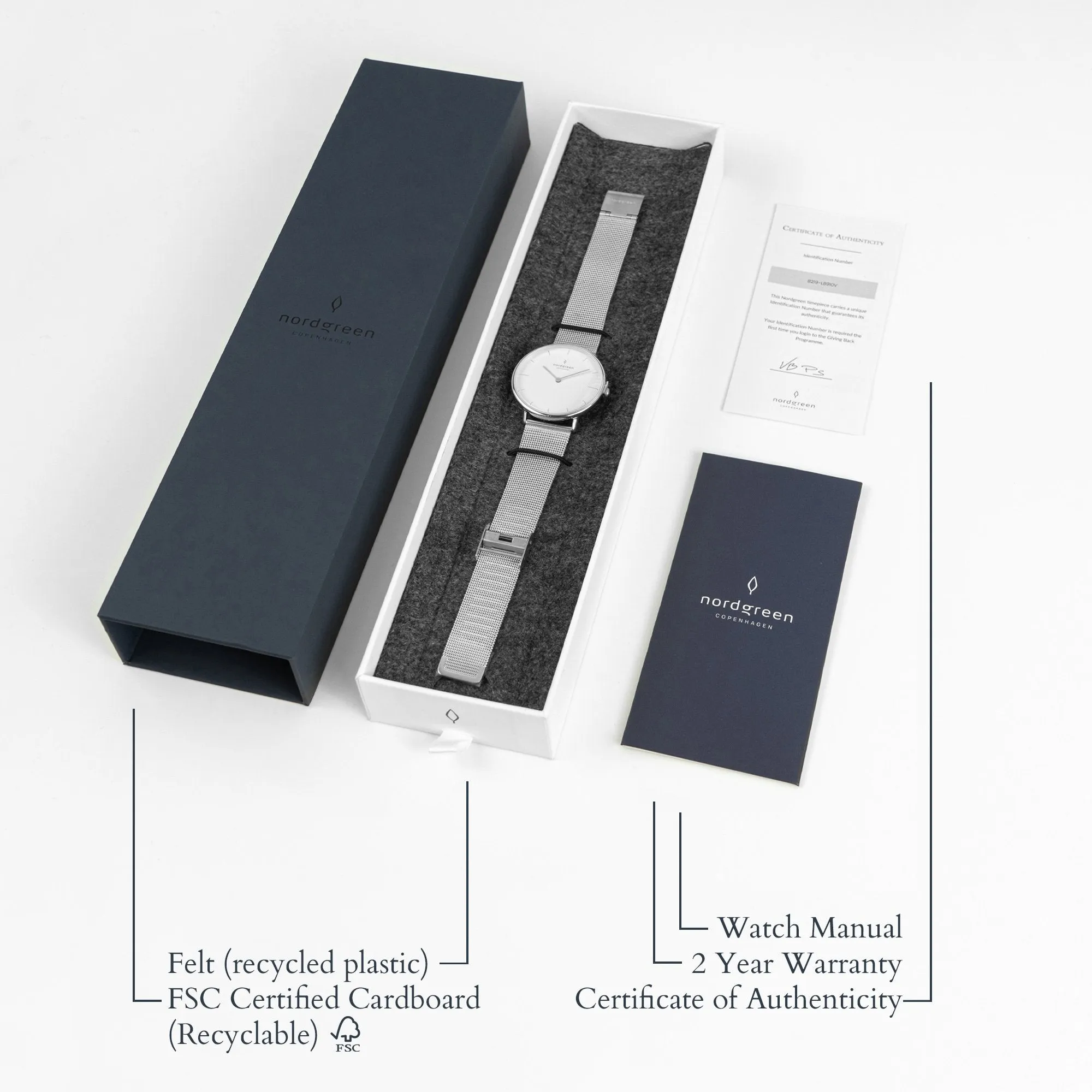 Native | White Dial - Mesh - Refurbished