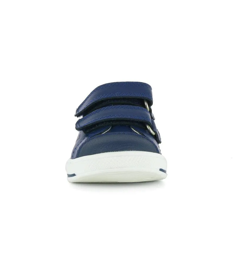 Pablosky Boys Navy Leather Shoe Torello 292526