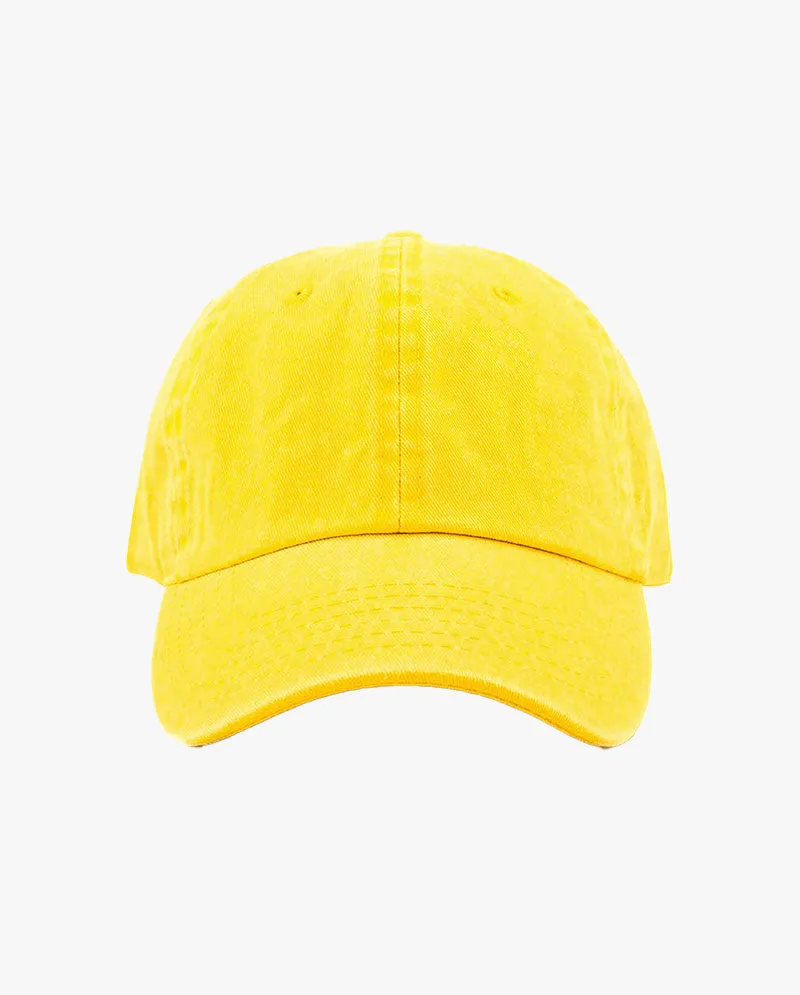 The Hat Depot - Pigment Cotton Baseball Cap