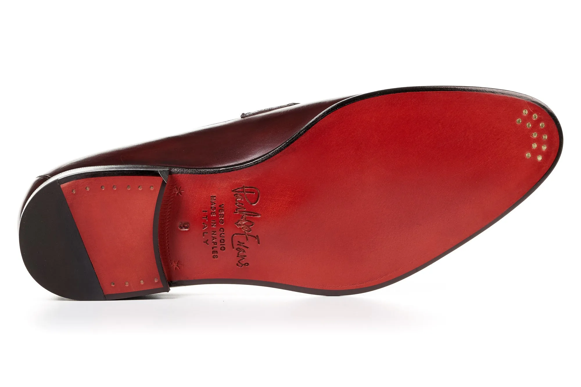 Stewart Premium Oxblood Penny Loafer Shoes