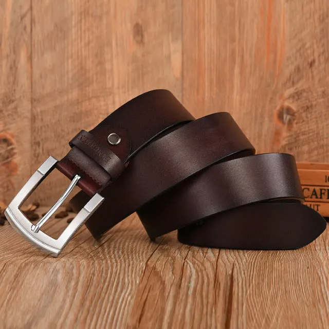 Vintage Designer Cow Genuine Leather Belt