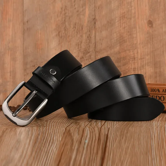 Vintage Designer Cow Genuine Leather Belt